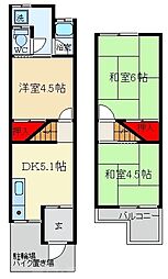 寝屋川市黒原旭町の一戸建て