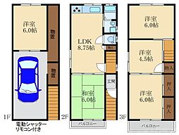 枚方市池之宮1丁目の一戸建て