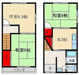 寝屋川市河北中町連棟住宅