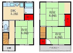 寝屋川市高倉1丁目の一戸建て