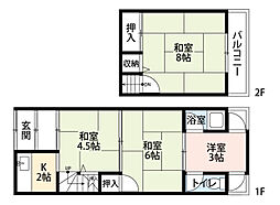 寝屋川市若葉町24-8貸家
