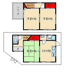 中神田町3-5貸家