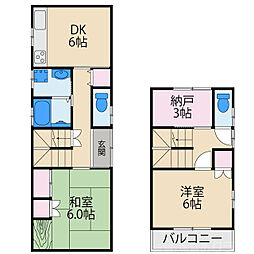 太秦桜が丘14-10貸家