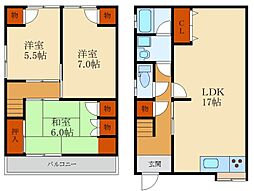 寝屋川市寿町の一戸建て