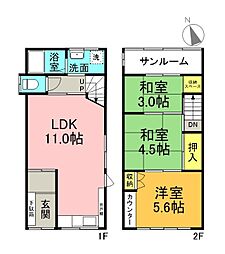 寝屋川市対馬江西町の一戸建て