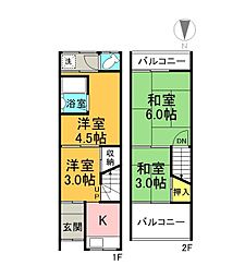 寝屋川市萱島東1丁目の一戸建て