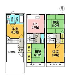 寝屋川市仁和寺町の一戸建て