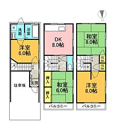 寝屋川市仁和寺町の一戸建て