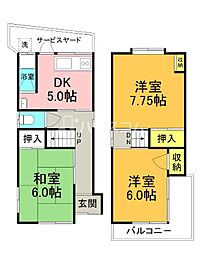 寝屋川市萱島東3丁目の一戸建て
