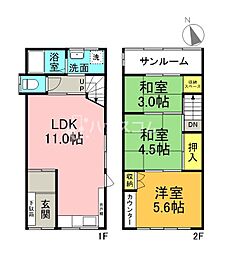 寝屋川市対馬江西町の一戸建て