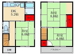 寝屋川市高倉1丁目の一戸建て