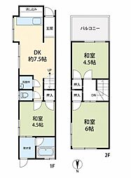 萱島東1丁目8-21 貸家