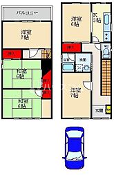 香里南之町5-4貸家