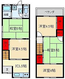 寝屋川市萱島東2丁目の一戸建て