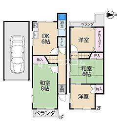 寝屋川市点野1丁目11-3貸家