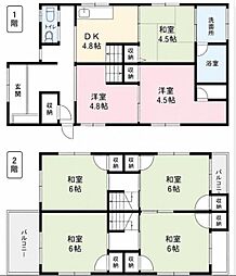 寝屋川市黒原城内町の一戸建て