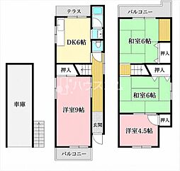 寝屋川市点野1丁目の一戸建て