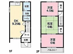 河北中町36-19　貸家