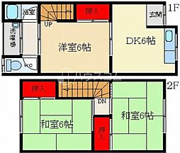 寝屋川市上神田1丁目の一戸建て