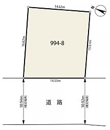 新座市野火止三丁目土地（古家あり）