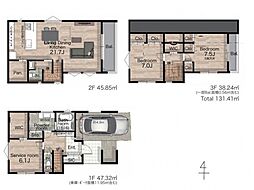 南台　新築分譲住宅　B棟