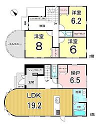 南甲子園3丁目戸建て