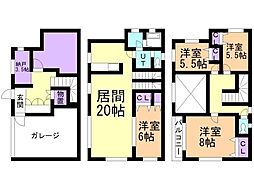 札幌市東区北二十五条東18丁目の一戸建て