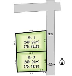 グランガーデン上泉2区画分譲地（1）