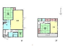 玉村町上福島店舗付き住宅(3SDK 店舗)
