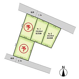 グランガーデン本庄下野堂 4区画分譲地（2）