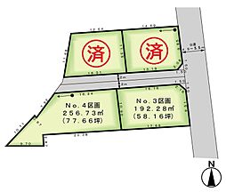 グランガーデン矢中 4区画分譲地（3）