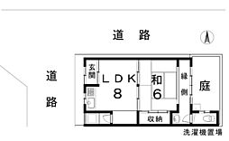 御輿岡町貸家（北側）