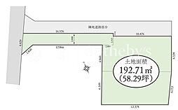 茅ヶ崎市萩園(古家付)土地