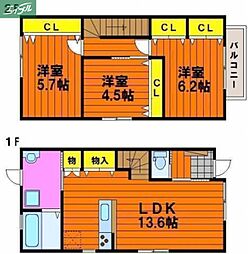 岡山市南区新保の一戸建て