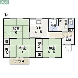 岡山市北区中仙道1丁目の一戸建て