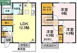 岡山市南区万倍の一戸建て