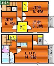 岡山市北区今4丁目の一戸建て
