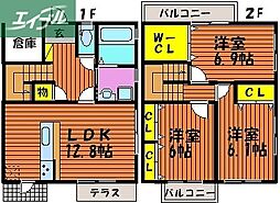 岡山市南区新保の一戸建て