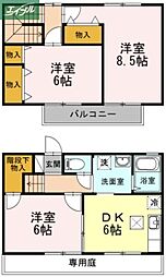 岡山市北区野田4丁目の一戸建て