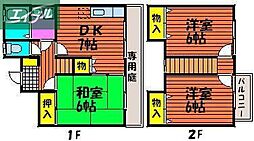 岡山市北区中仙道2丁目の一戸建て
