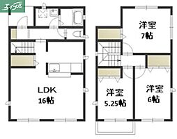 岡山市北区中仙道2丁目の一戸建て