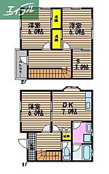 岡山市南区泉田4丁目の一戸建て