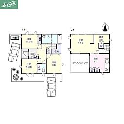 岡山市北区北長瀬表町2丁目の一戸建て