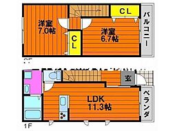 岡山市南区福島2丁目の一戸建て