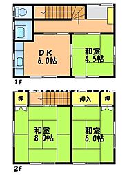 岡山市中区倉益の一戸建て