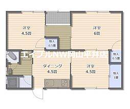 岡山市南区福富西2丁目の一戸建て