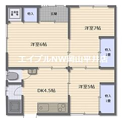 岡山市南区福富西2丁目の一戸建て