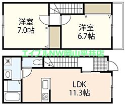岡山市南区福島2丁目の一戸建て