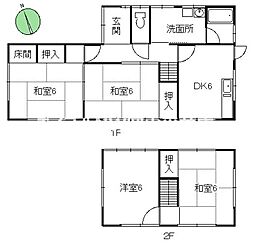 岡山市南区福富西2丁目の一戸建て