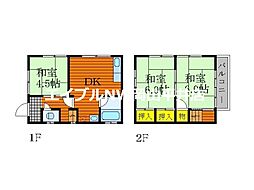 岡山市南区平福1丁目の一戸建て